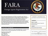  " "     ,         (The Foreign Agents Registration Act),         