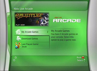  Xbox Live Arcade