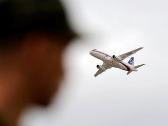 SSJ-100.  ©AFP