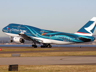Boeing-747  Cathay Pacific.    transreporter.com