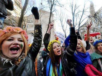  FEMEN.  ©AFP