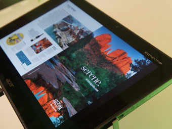 Acer Iconia Tab A700.    engadget.com