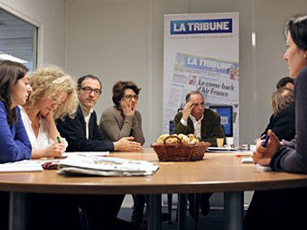   La Tribune.  ©AFP