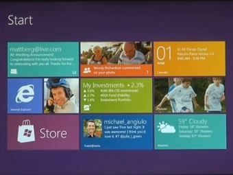  Windows 8.     Microsoft