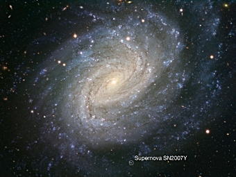  NGC 1187.    SN 2007Y.  ESO