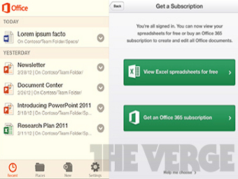  Office  iOS,    The Verge