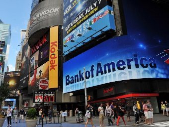  Bank of America  -  -. : Stan Honda / AFP